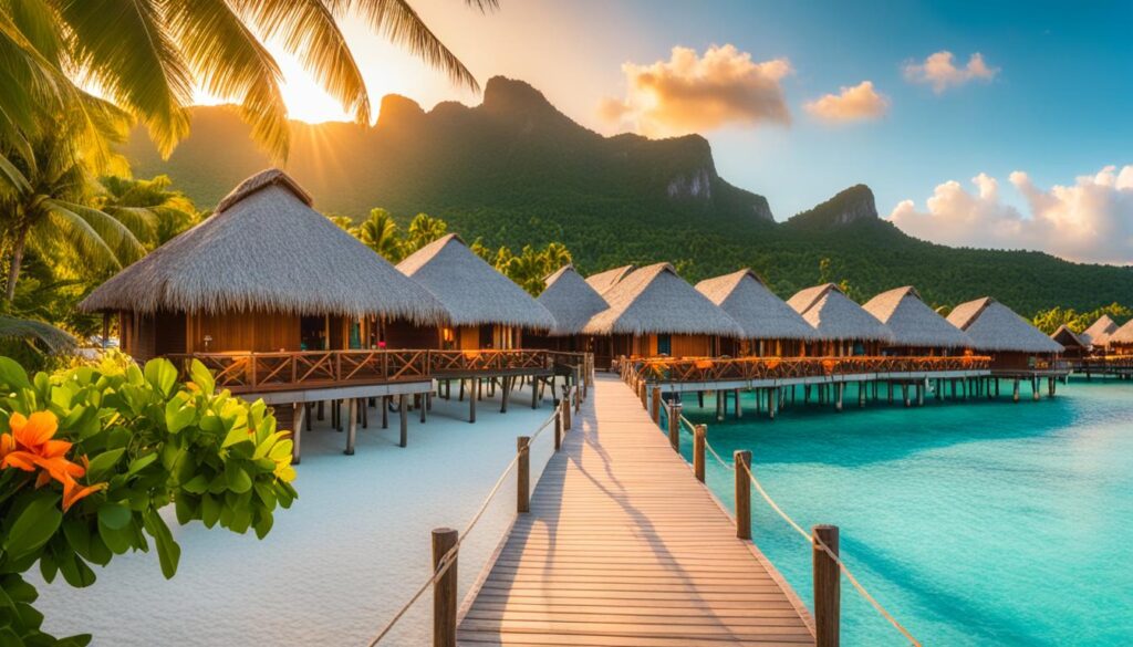 Bora Bora overwater bungalows