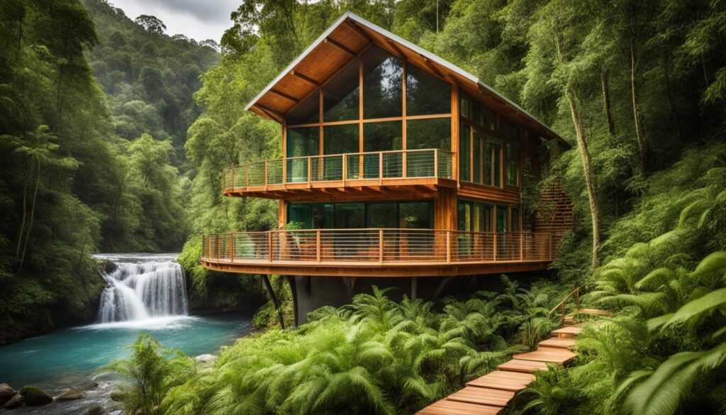 off-the-grid eco-lodge