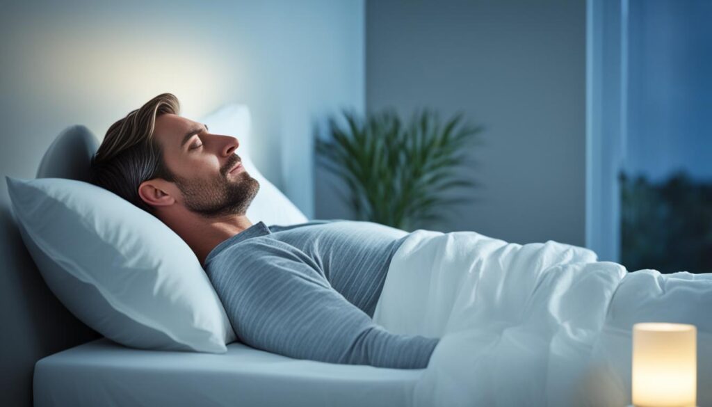 sleep routine
