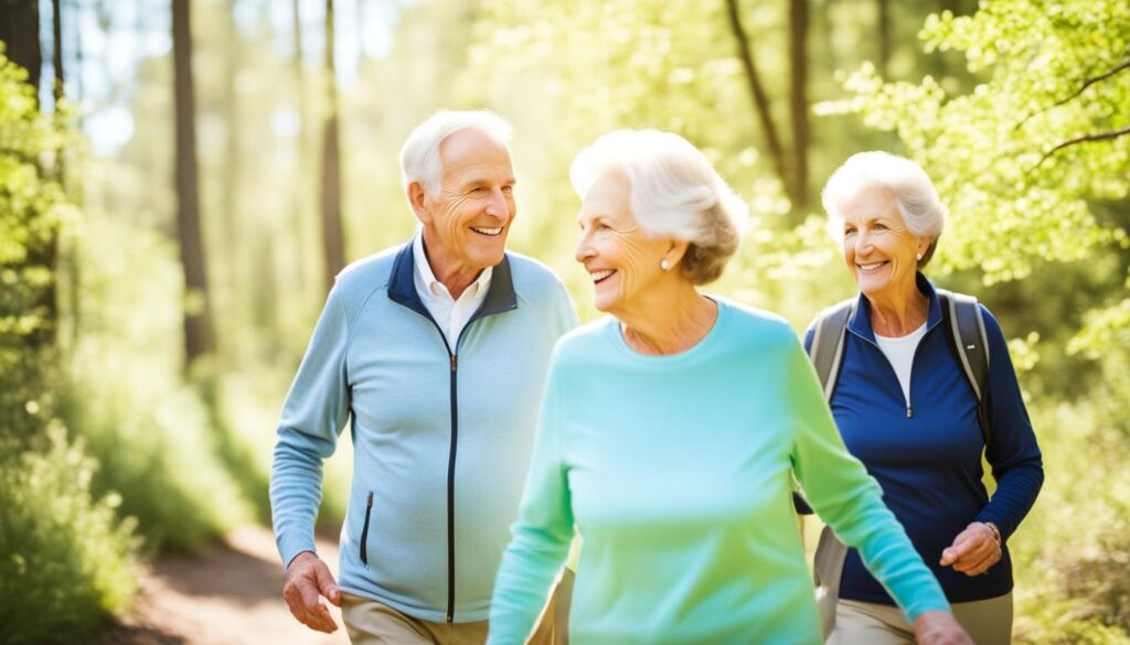 walking for healthy aging